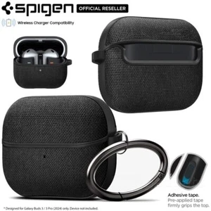 For Samsung Galaxy Buds 3/ Pro Case SPIGEN Urban Fit Hard Fabric Skin Slim Cover - Picture 1 of 20