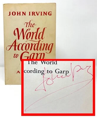 John Irving - The World According to Garp - SIGNED 1st 1st ARC - Basis Film - Image 1 of 4