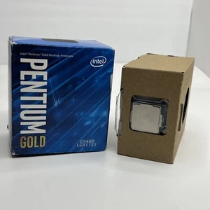 Intel Pentium Gold Dual Core Processor G5400 3.70 SR3X9 BX80684G5400 - Picture 1 of 7