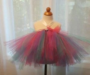 Child's Tutu Skirt Dress One Size Party Special Occasion Dress up Flower girl - Picture 1 of 5