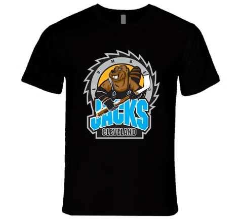 Cleveland Lumberjacks IHL International Hockey League T-Shirt Lake Erie Monsters Cover