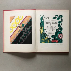 André Maurois — Patapoufs & Filifers — 75 dessins Jean Bruller — Hartmann 1930. - Picture 1 of 11