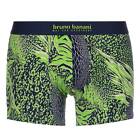 Bruno Banani Herren Short Pant Rainforest Größe M-L Kiwi Navy Print NEU