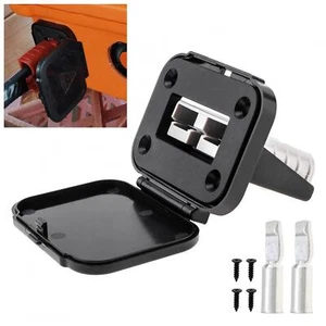 Nuovo 50Amp 12-24V DC batteria collegamento rapido spina montaggio pannello kit US Stock - Foto 1 di 9