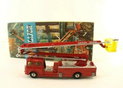 Corgi Major Nr. 1127 Bedford Simon Snorkel Feuerwehr LKW Feuerwehrauto Box - Bild 1 von 4