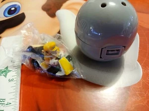 Wario - Super Mario Bros Mario Kart Pull Back Racers Car Toy Figure 2023 Tomy - Picture 1 of 4