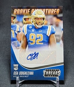 Osa Odighizuwa ORANGE Foil AUTO RC 2021 Chronicles Draft Picks Rookie Signatures