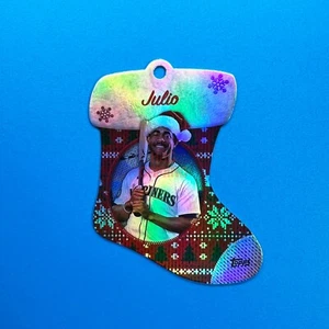 Medias troqueladas Julio Rodríguez 2024 Topps Holiday Seattle Mariners #SDC-2 - Imagen 1 de 2