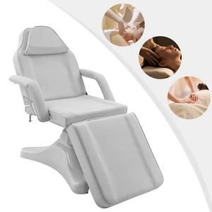 Hydraulic Facial Bed Tattoo Chair Adjustable Salon Massage Table Bed Spa Beauty - Picture 1 of 17