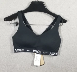 NWT Nike Indy Women's S High Support Padded Sports Bra-FD1068-010 Black - Picture 1 of 10