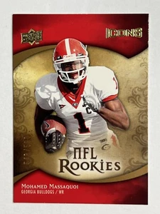 2009 Upper Deck Icons #167 Mohamed Massaquoi Rookie /599 Georgia Bulldogs - Bild 1 von 4