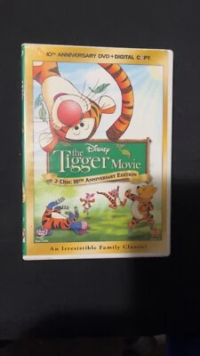 Disney The Tigger Movie Slipcase 10th Anniversary Edition 2-Disc New DVD Sealed - Image 1 of 2