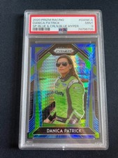 2020 Panini Prizm Racing BLUE/CERULEAN HYPER Danica Patrick PSA 9 POP 2 SSP
