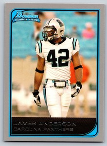 2006  Bowman #271 James Anderson Carolina Panthers