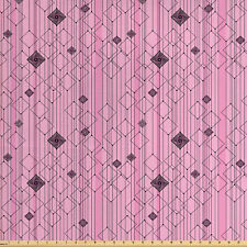Astratto Tessuto al metro poliestere Moderna rosa geometrica Arte