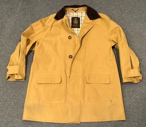 Cordings Mackintosh Jacket Sz 40 FLAWS Piccadilly London Raincoat Rubber-Proofed - Picture 1 of 11