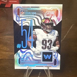 2025 Score Top 100 #54 Jonathan Allen - Commanders - Bild 1 von 2