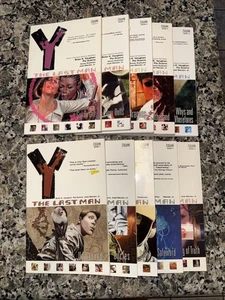 Y THE LAST MAN - Complete TPB Series 1-10 Graphic Novel (Books 1-10), VERTIGO - Picture 1 of 4
