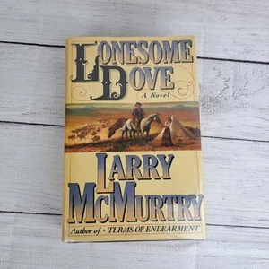 Lonesome Dove Larry McMurtry Second Printing Hardcover Dust Jacket 1985 Book - Imagen 1 de 17