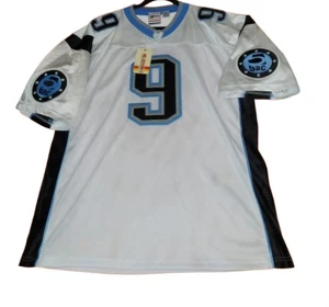 Vintage 90s Y2K Clench "5 Bac" #9 Tennessee Football Jersey White/Blue/Black XL - Picture 1 of 8
