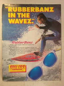 Werbung für Rubberbanz 1988 aus Surfer Magazin - Bild 1 von 1