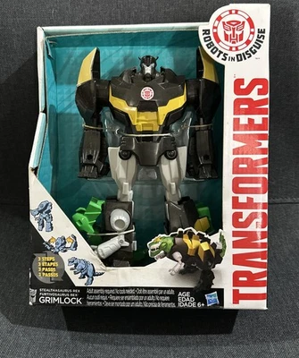 TRANSFORMERS Robots in Disguise STEALTHASAURUS REX GRIMLOCK, 3 Step Changer 2015 - Image 1 of 4