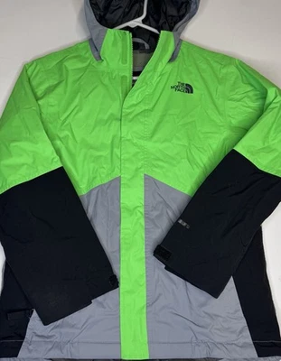 Chaqueta con capucha impermeable a prueba de viento North Face DryVent para niños M 10/12 Foto 1 de 4