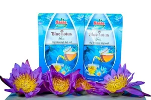 Bio BLAUER LOTUS Nymphaea Caerulea Trockenblumen Kräutertee Packung (20... - Bild 1 von 7