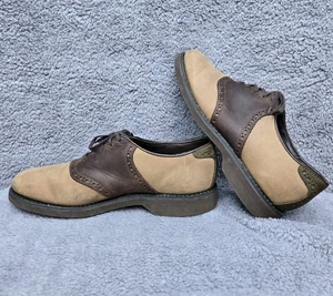 Stafford braune Leder Oxford Halbschuhe Gr. 9 1/2  - Bild 1 von 10