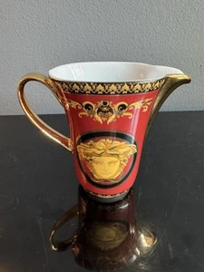 Versace Medusa Rosenthal Replica Milk Pitcher Holder 4 5/8" Tall Great Condition - Picture 1 of 6