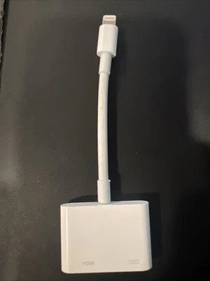 APPLE Lightning to HDMI Digital AV Adapter Model A1438 - MD826AM/A-Genuine - Image 1 of 4