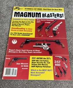 RARE Magnum Blasters ! Magazine 1987 Premiere Issue Volume 1 Number 1 - Picture 1 of 13