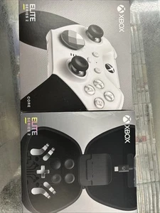 Microsoft Elite Series 2 Wireless Controller - Core (White) + Attachment - Picture 1 of 6
