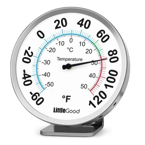 5” Indoor Outdoor Thermometer - Analog Thermometer gauges for Temperature Upd... - Picture 1 of 9