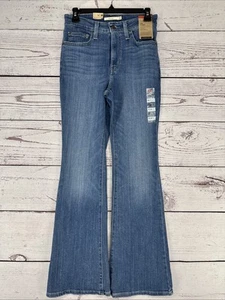Levis Women’s 726 High Rise Flare Jeans Blue Color Size 28X32 - Picture 1 of 12