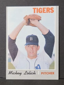 1970 Topps Detroit Tigers Mickey Lolich #715 VG-EX HI# - Bild 1 von 11