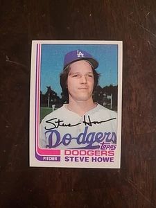 1982 Topps Steve Howe #14 Los Angeles Dodgers - Picture 1 of 2