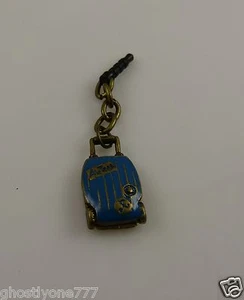 Suitcase suit case travel charm cell phone fits Ipad charm ear cap dust plug   - Picture 1 of 2