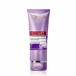 L'Oreal Paris Revitalift Hyaluronic Acid Hydrating Gel Cleanser, 50 ml | Gentle - Picture 1 of 3