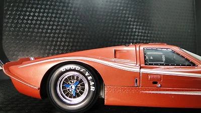 Ford GT40 Classic 1 18 Custom Built Metal Model 12 24 Hot Rod Race Car  - Image 1 of 4