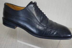 Men's Mezlan Giovanni Black Oxford Bicycle toe size10 M - Picture 1 of 12