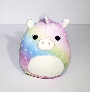 Squishmallows Cute Prim The Unicorn Rainbow Plush Stuffed Animal Toy 5" EUC - Picture 1 of 6