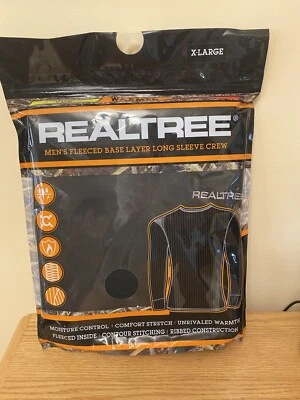 Top térmico Realtree Fleeced capa base manga larga doble control de humedad XL Foto 1 de 4