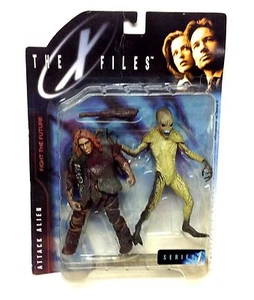 McFarlane Toys X FILES ALIEN & CAVEMAN tv movie figures set GREAT FIGURES! - Picture 1 of 1