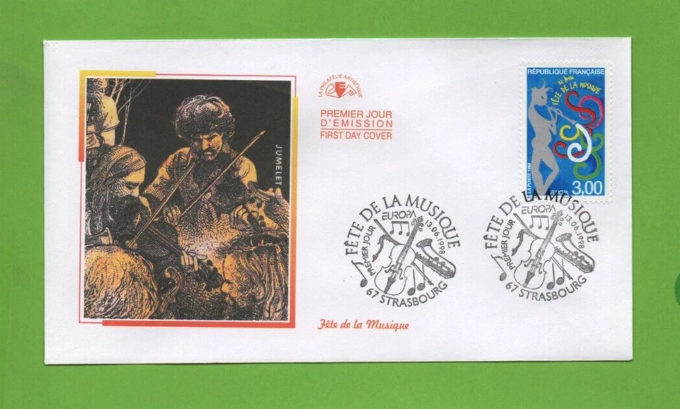 FDC 1998 - Fete of The Music ( Ref. 8127) - Image 1 of 2