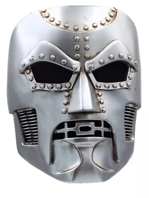 Doctor Doom Cosplay Mask Fantastic Four Dr Victor Props Halloween - Image 1 of 4