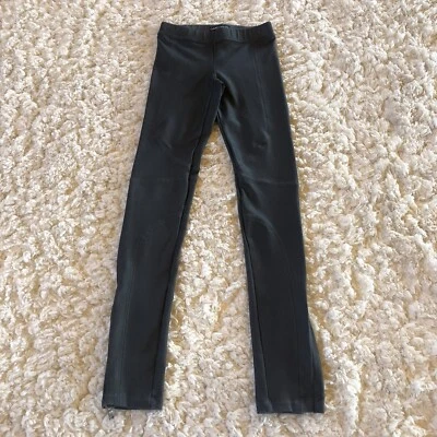 David Lerner Womens Faux Suede  Ankle Zip Skinny Pants Gray Black Size XS - Image 1 of 4