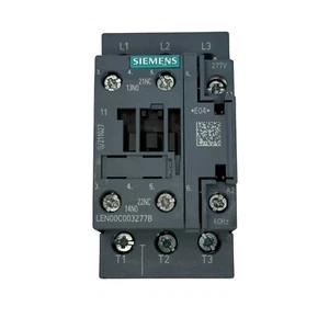 Siemens LEN00C003277B Lighting Contactor 30A 3-Pole 277V Coil Open Type - Picture 1 of 7