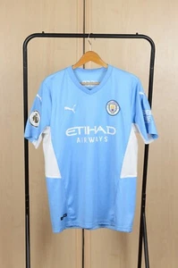 93:20 Manchester City Puma De Bruyne 17 Champions 20-21 tee Size L - Picture 1 of 8