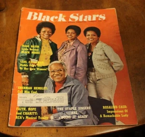 Black Stars ~ February 1976 ~ The Staple Singers / Isaac Hayes - Bild 1 von 1